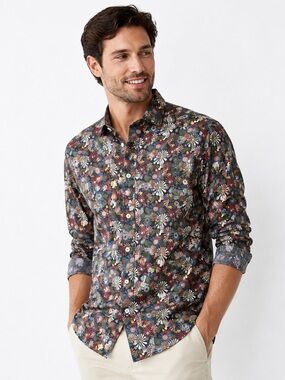 Le 31 Simons x Liberty of London Modern Fit Floral Shirt Men’s Medium 15.5 NWOT